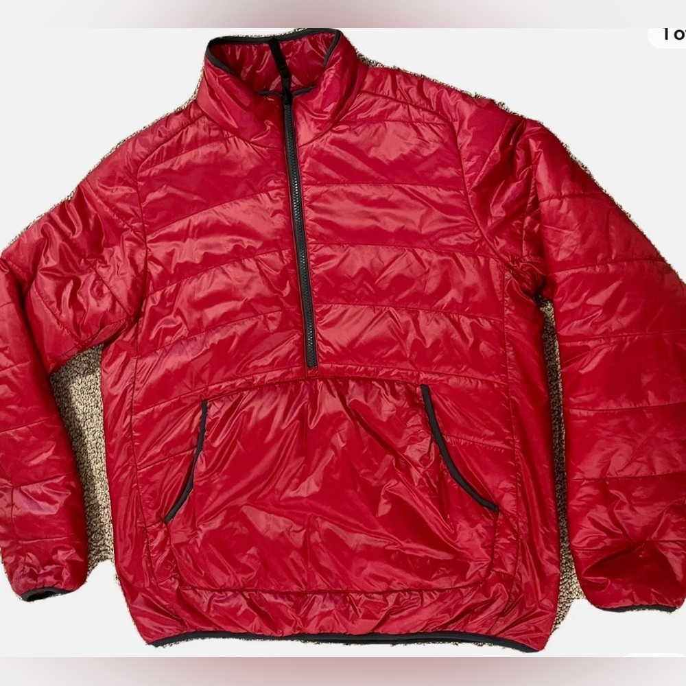 Hill City Jacket Puffer red reversible